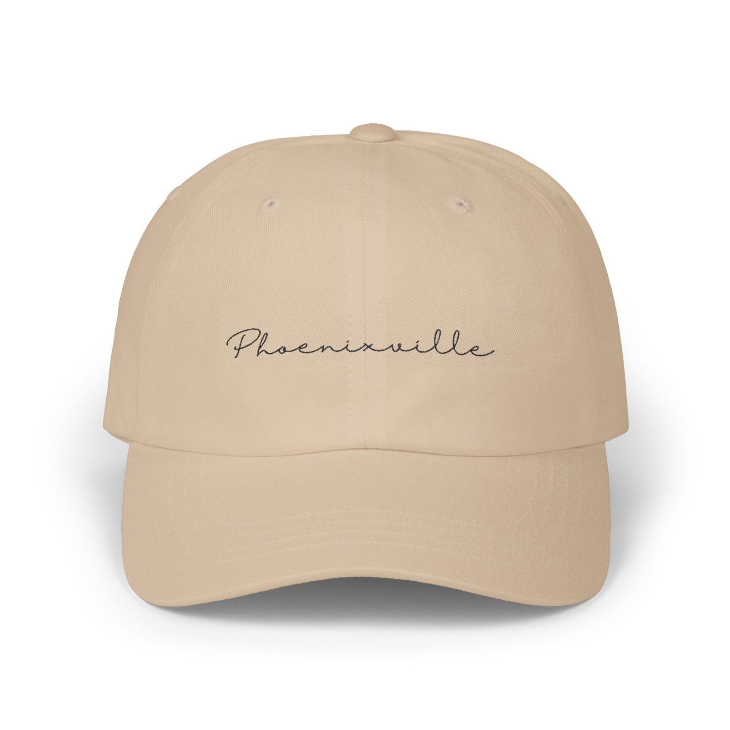 Cursive Phoenixville Classic Dad Cap