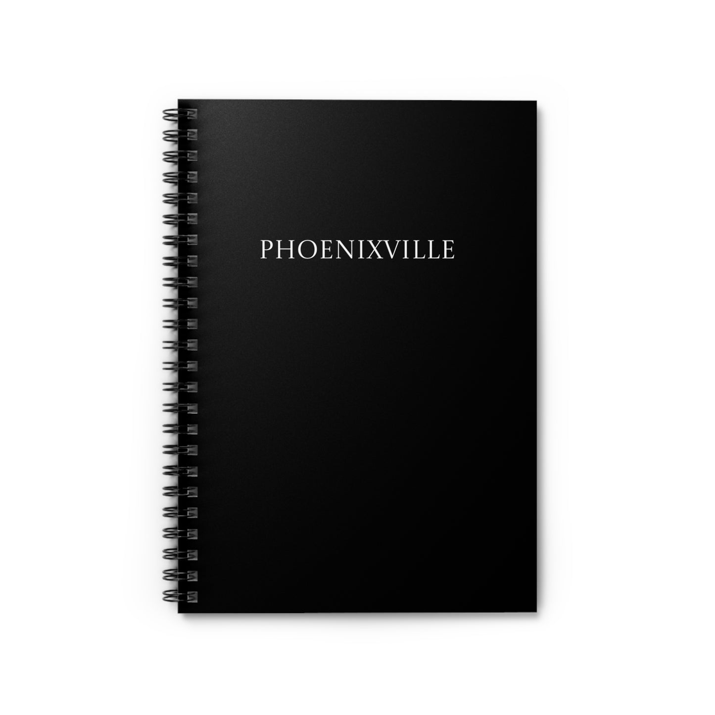 Phoenixville Spiral Notebook - Ruled Line for Students & Professionals