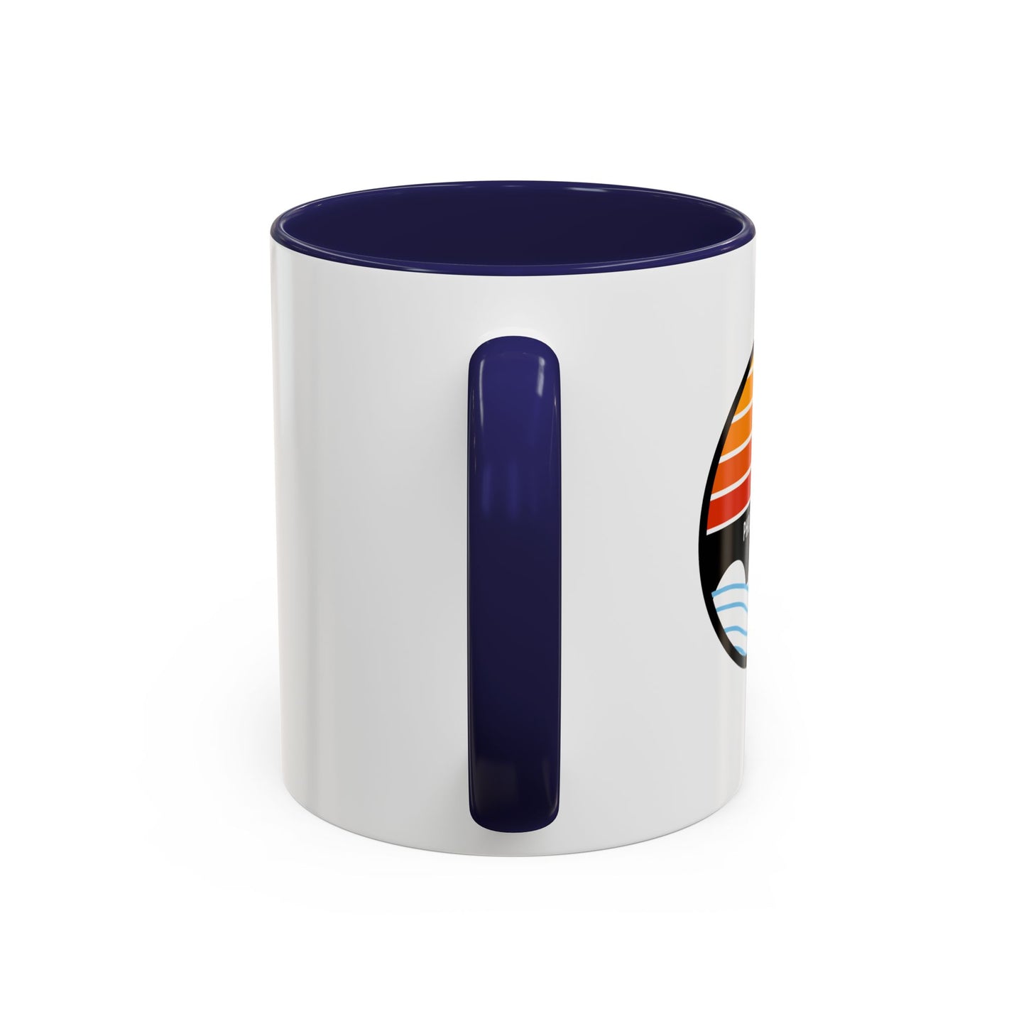 Schuylkill Sunset Accent Coffee Mug - Multiple Color Options
