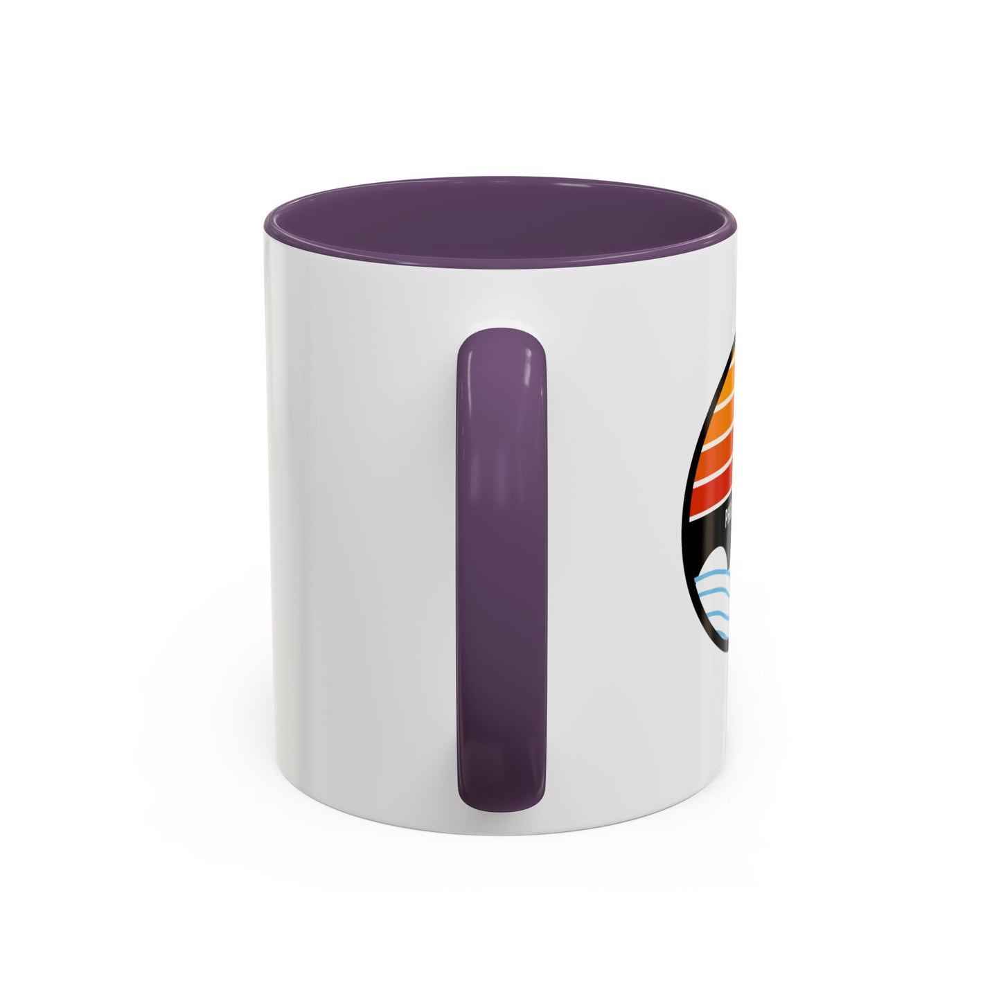 Schuylkill Sunset Accent Coffee Mug - Multiple Color Options