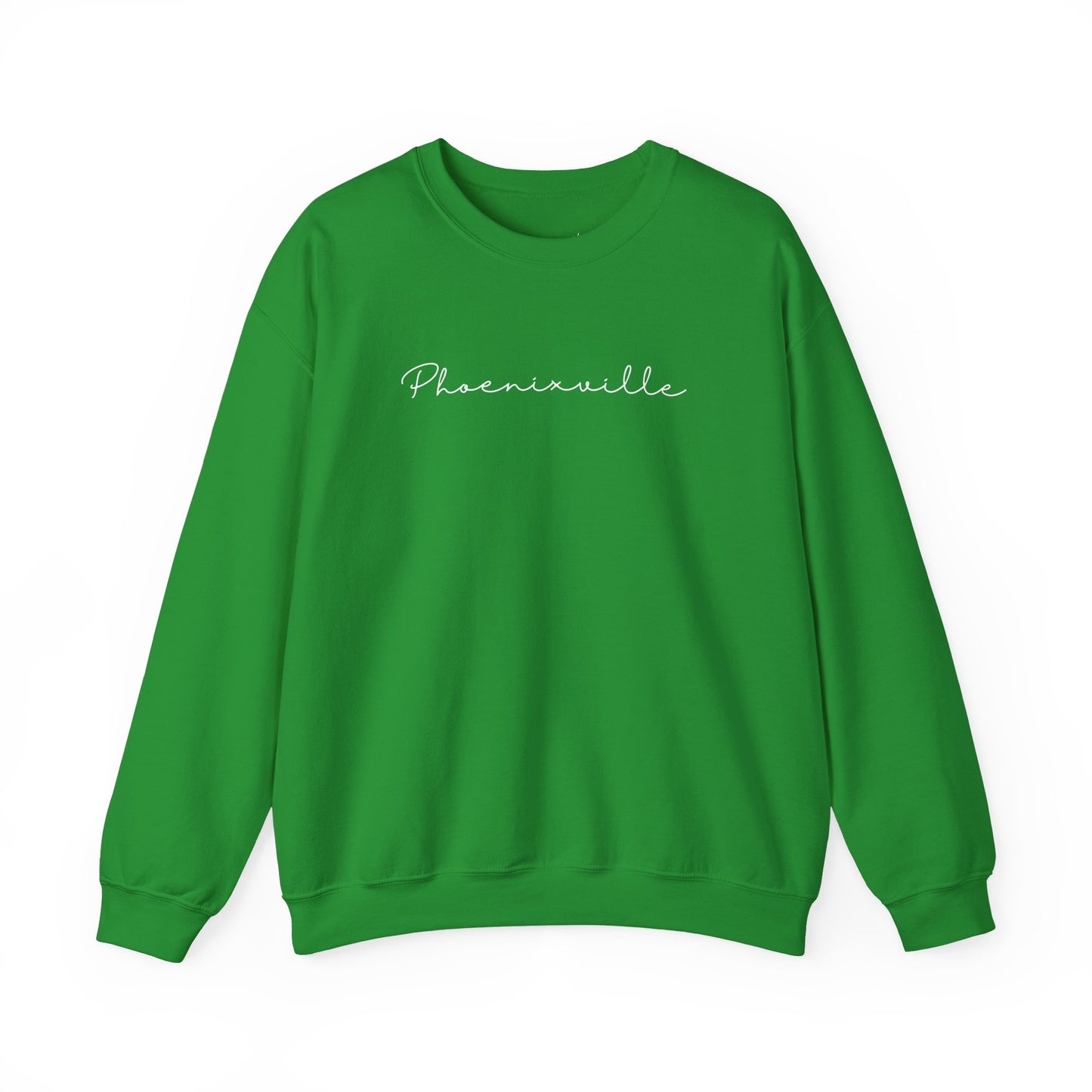 Phoenixville Cursive Unisex Crewneck Sweatshirt