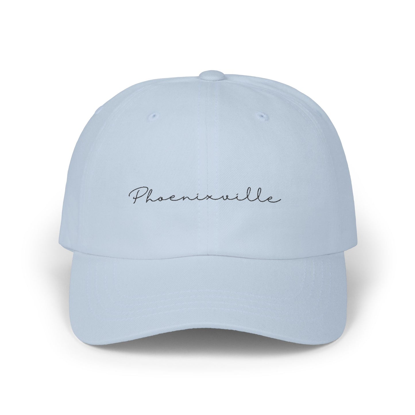 Cursive Phoenixville Classic Dad Cap