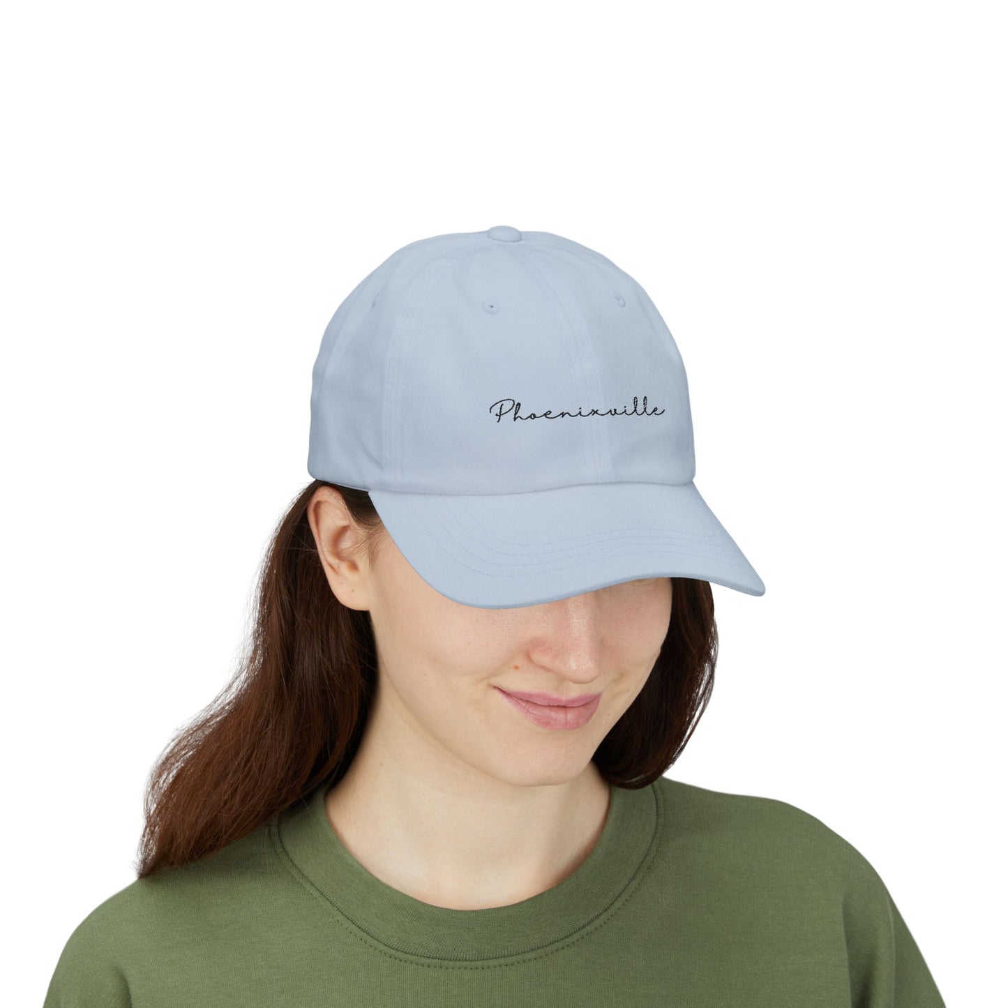 Cursive Phoenixville Classic Dad Cap