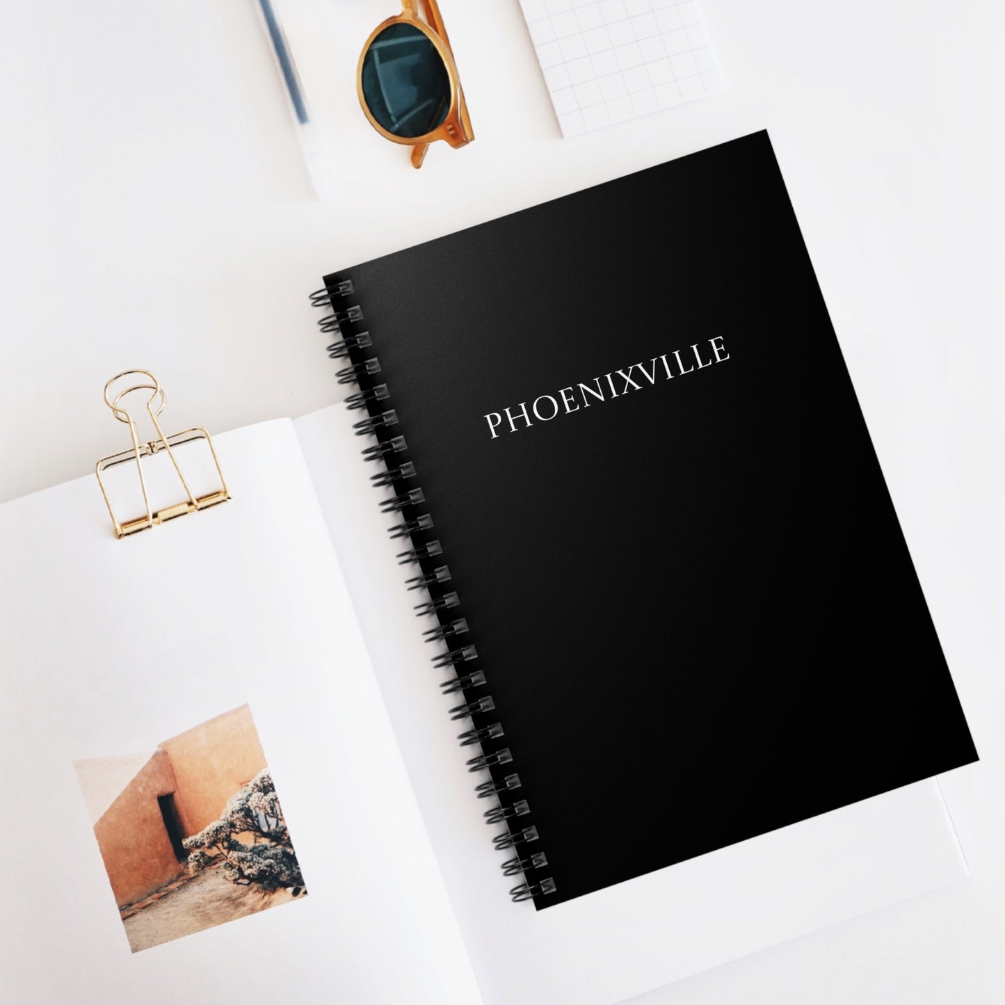 Phoenixville Spiral Notebook - Ruled Line for Students & Professionals