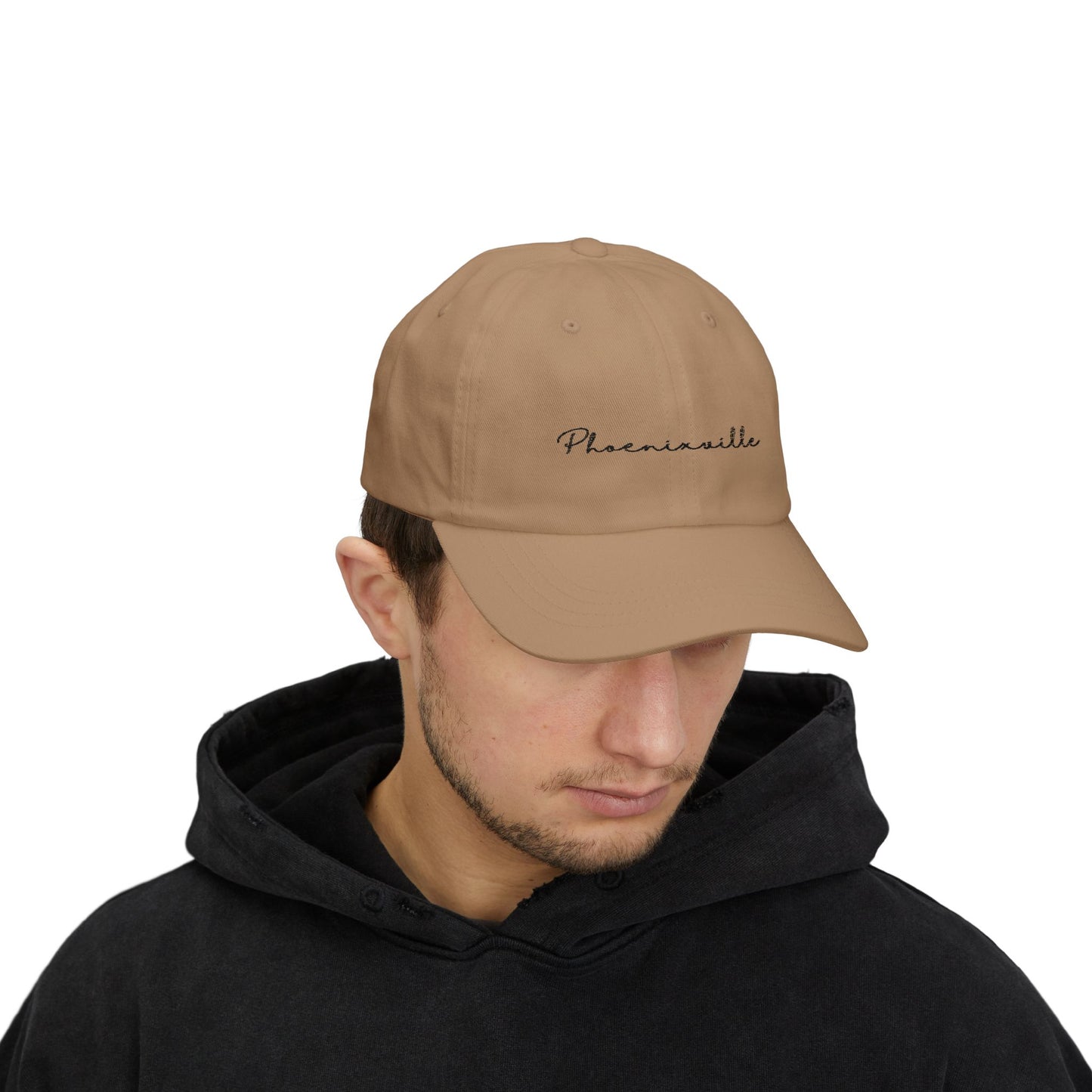Cursive Phoenixville Classic Dad Cap