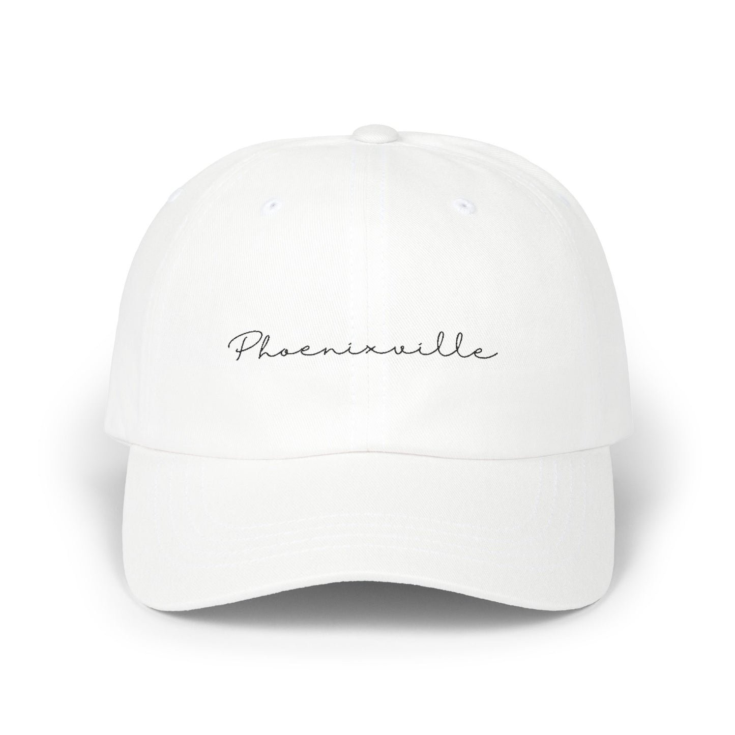 Cursive Phoenixville Classic Dad Cap