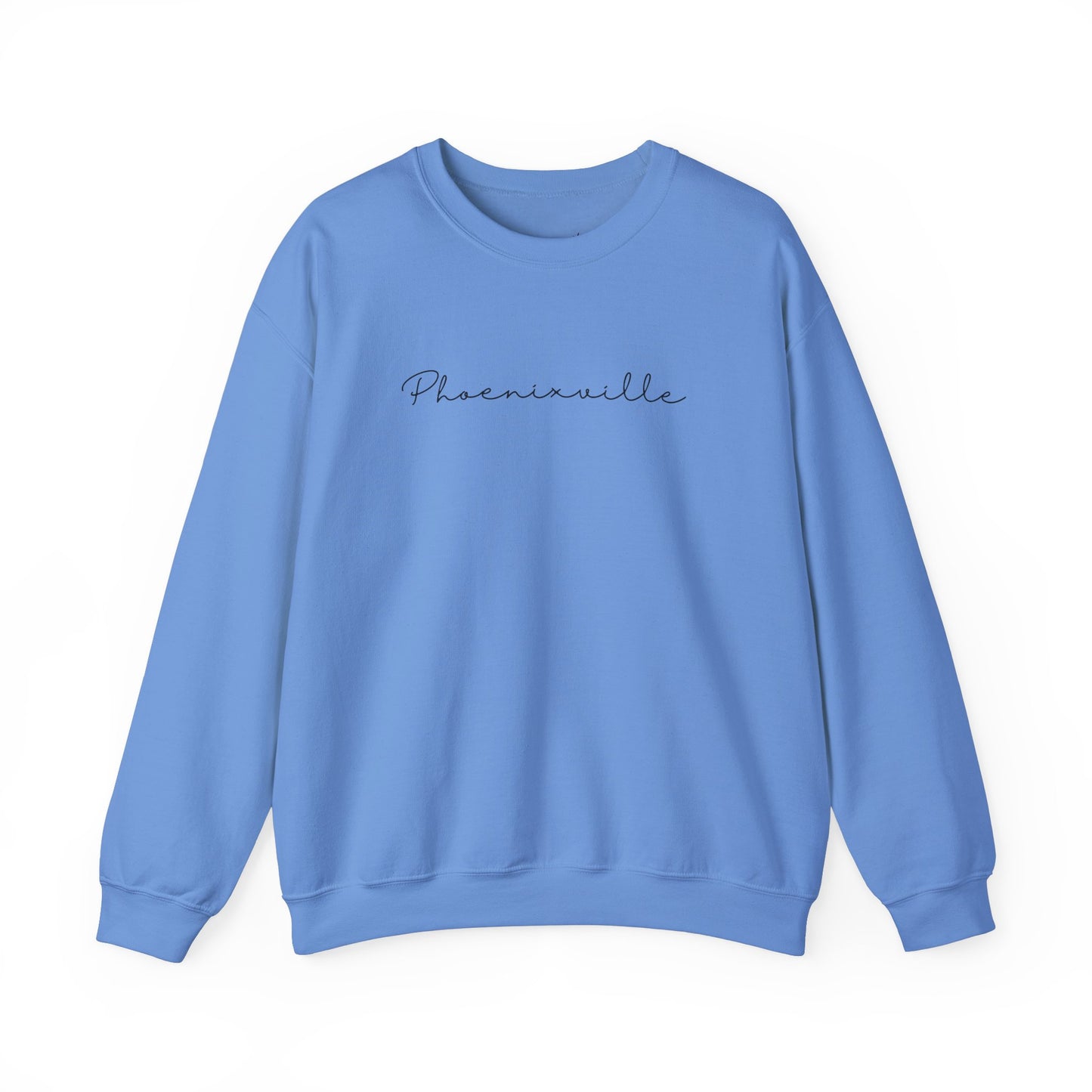 Phoenixville Cursive Unisex Crewneck Sweatshirt