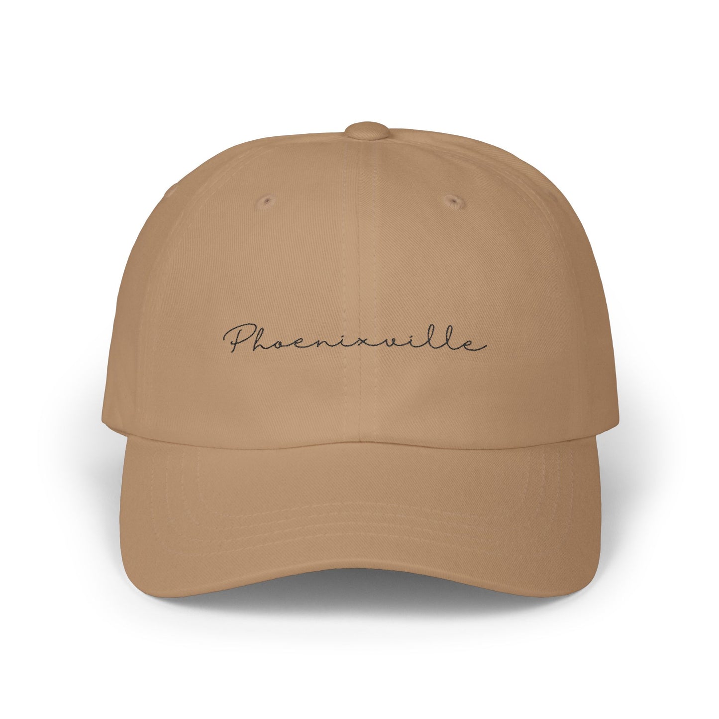 Cursive Phoenixville Classic Dad Cap