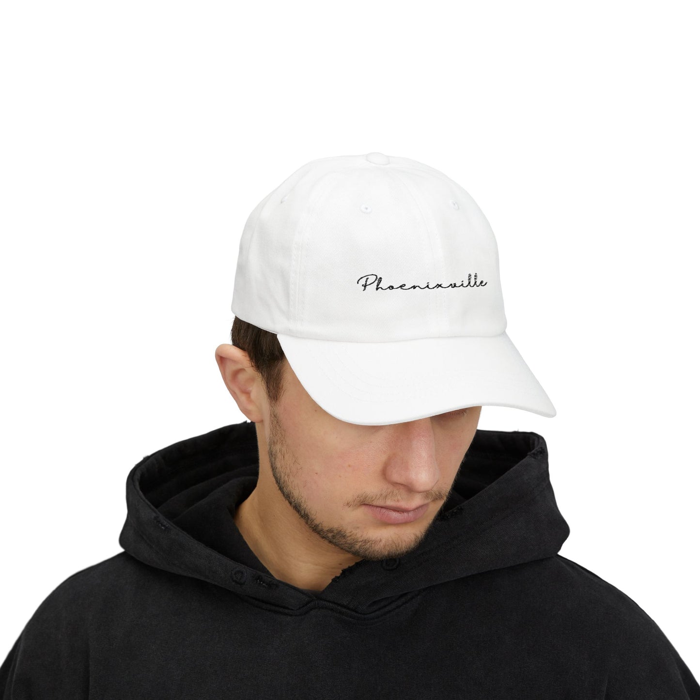 Cursive Phoenixville Classic Dad Cap