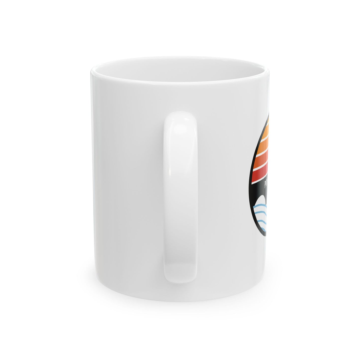 Schuylkill Sunset Ceramic Mug, 11oz