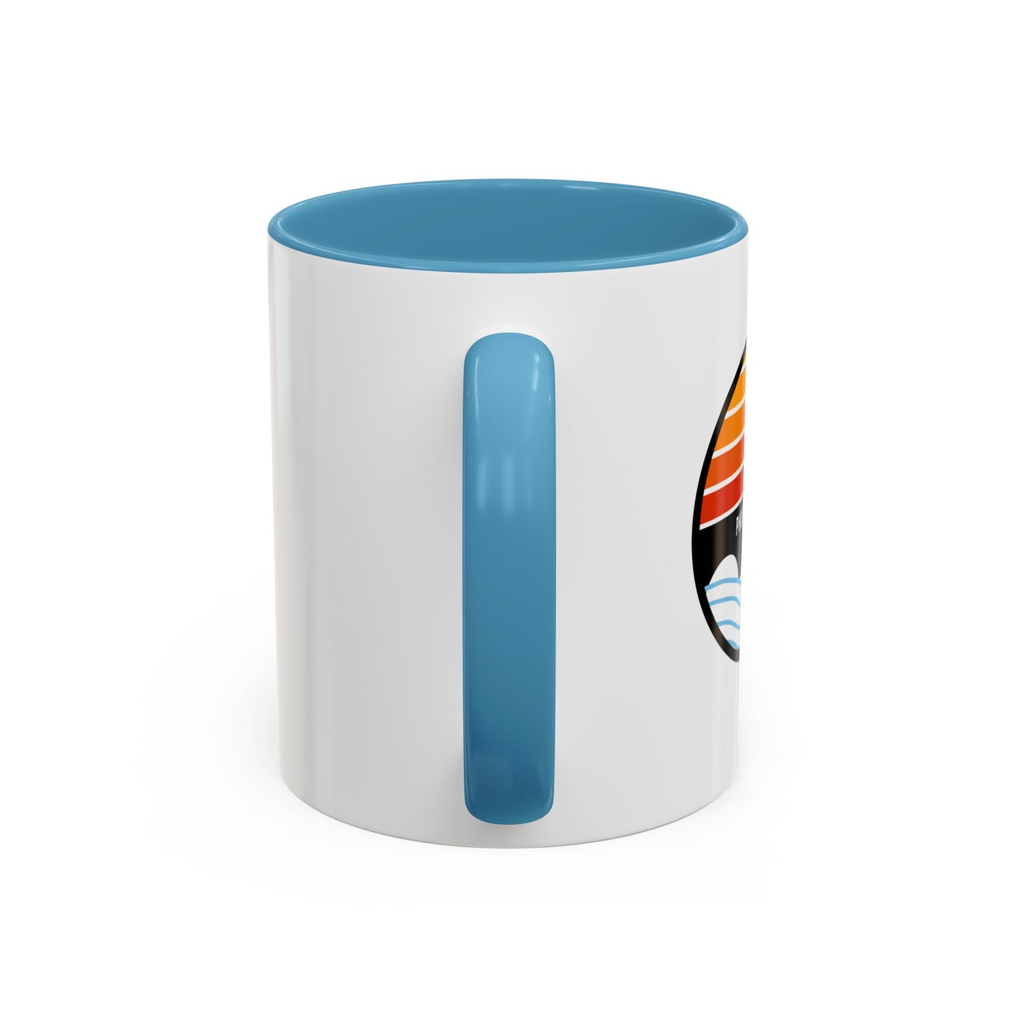 Schuylkill Sunset Accent Coffee Mug - Multiple Color Options