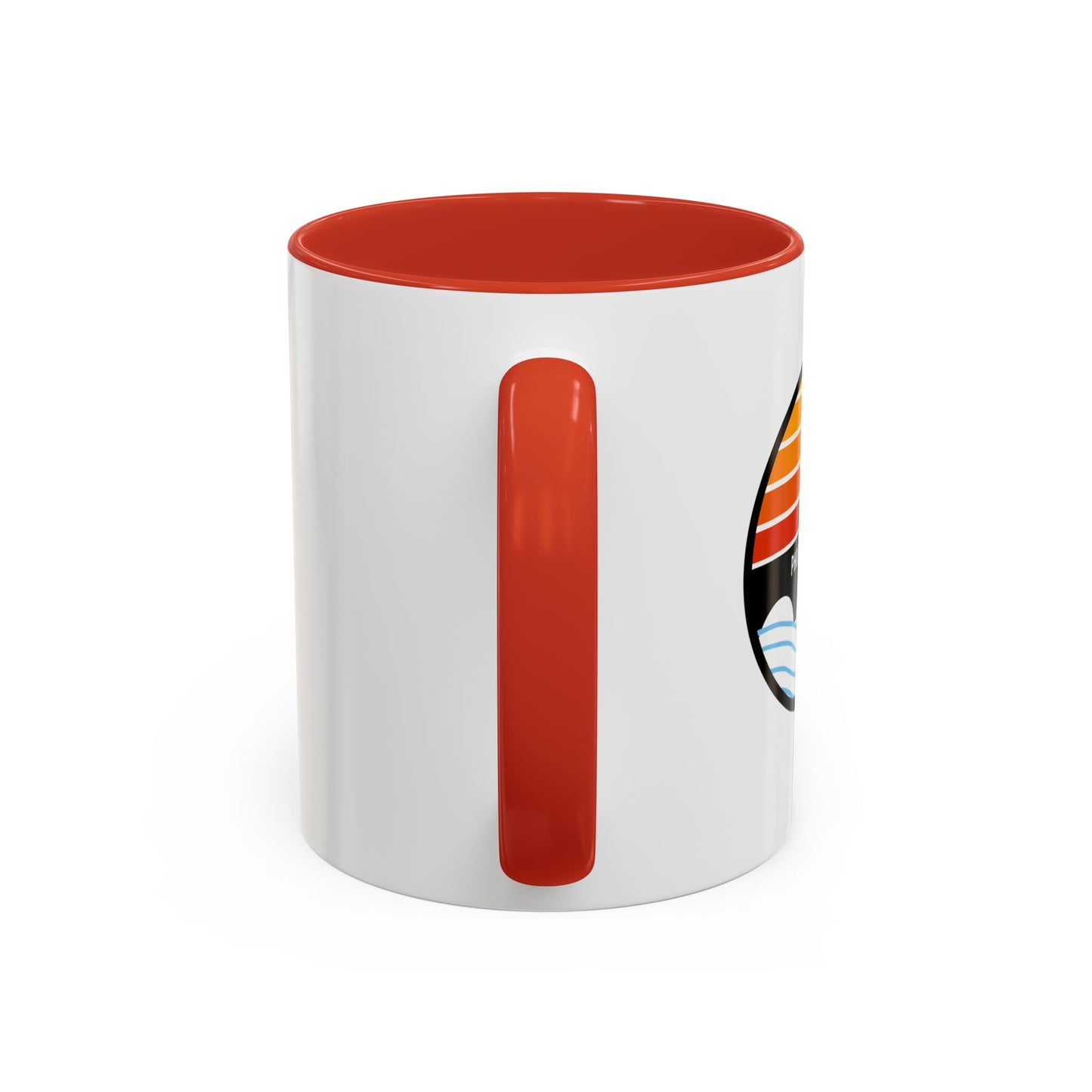 Schuylkill Sunset Accent Coffee Mug - Multiple Color Options