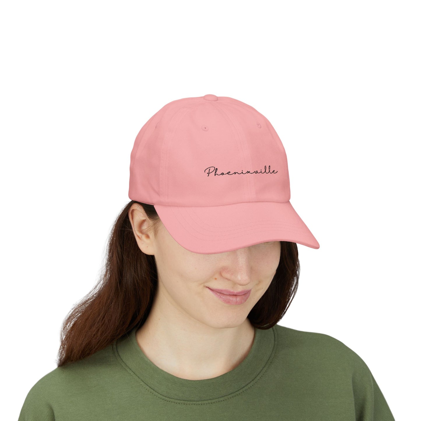 Cursive Phoenixville Classic Dad Cap