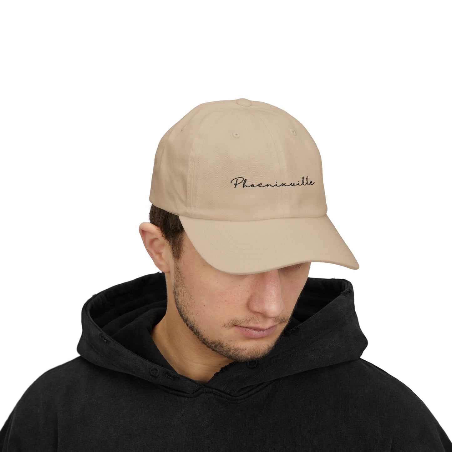Cursive Phoenixville Classic Dad Cap