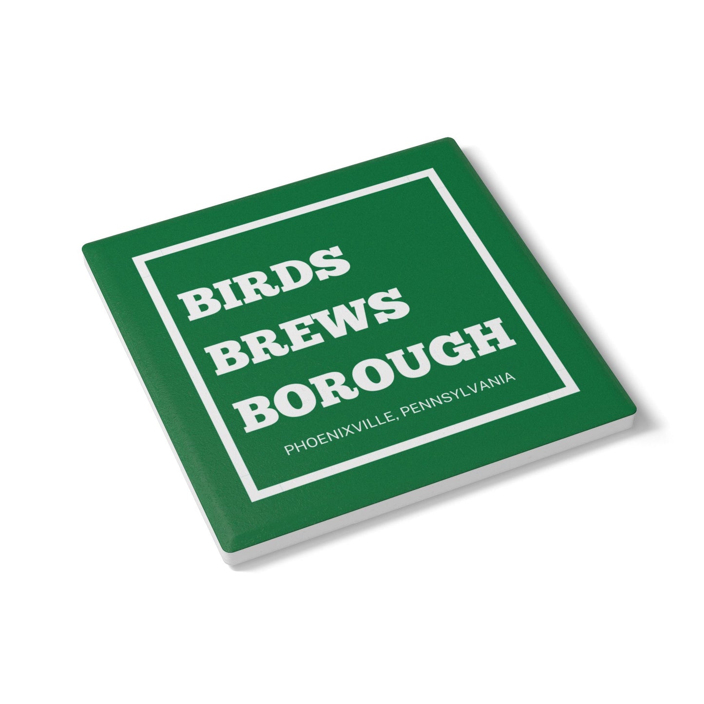 Birds Brews Borough Green Ceramic Coaster
