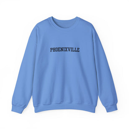 Phoenixville Collegiate Font Unisex Crewneck Sweatshirt