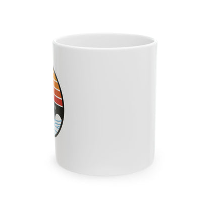 Schuylkill Sunset Ceramic Mug, 11oz