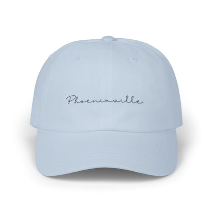 Cursive Phoenixville Classic Dad Cap