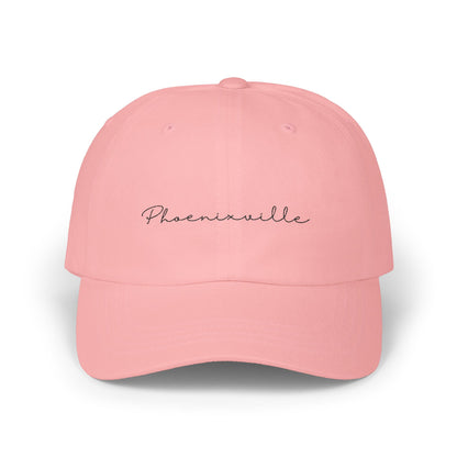 Cursive Phoenixville Classic Dad Cap