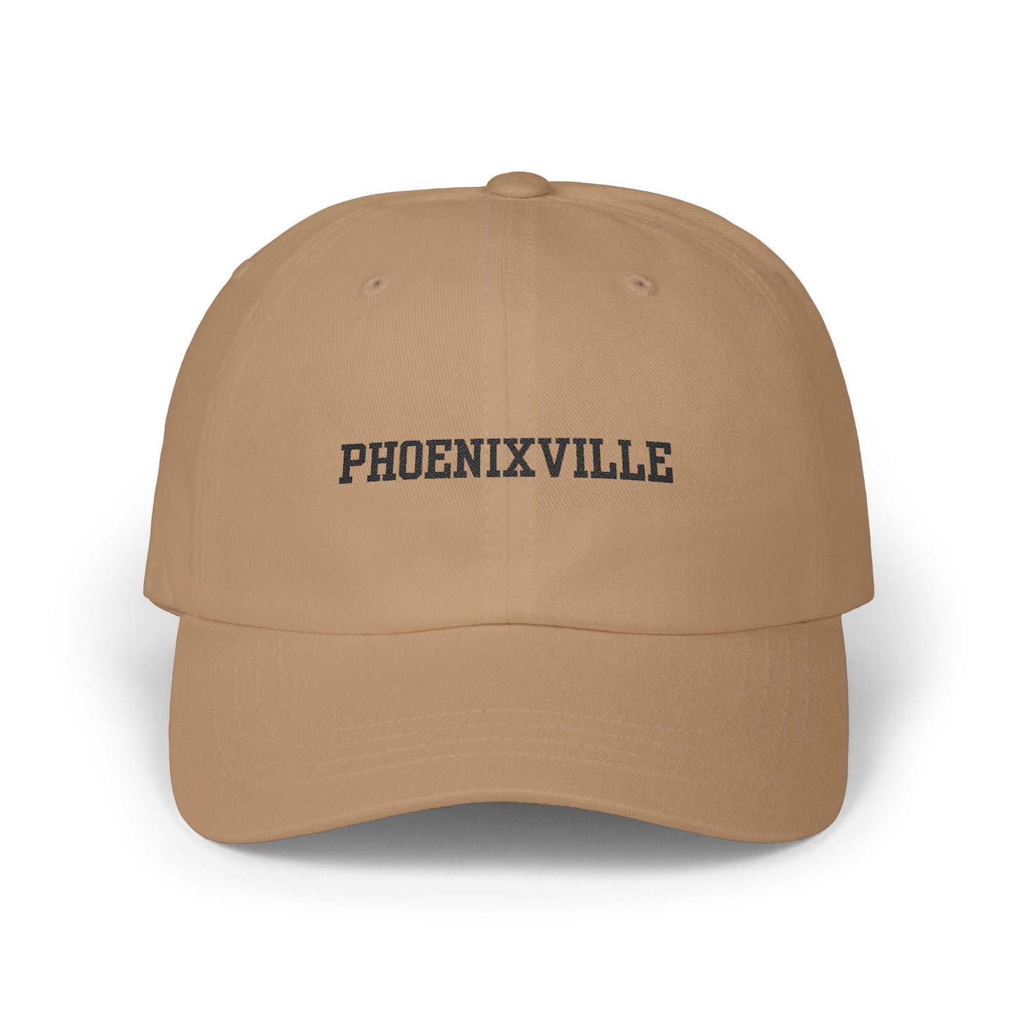 Phoenixville Block Text Classic Dad Cap