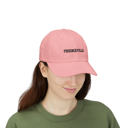 Phoenixville Block Text Classic Dad Cap