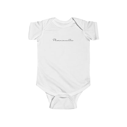 Phoenixville Cursive Infant Bodysuit