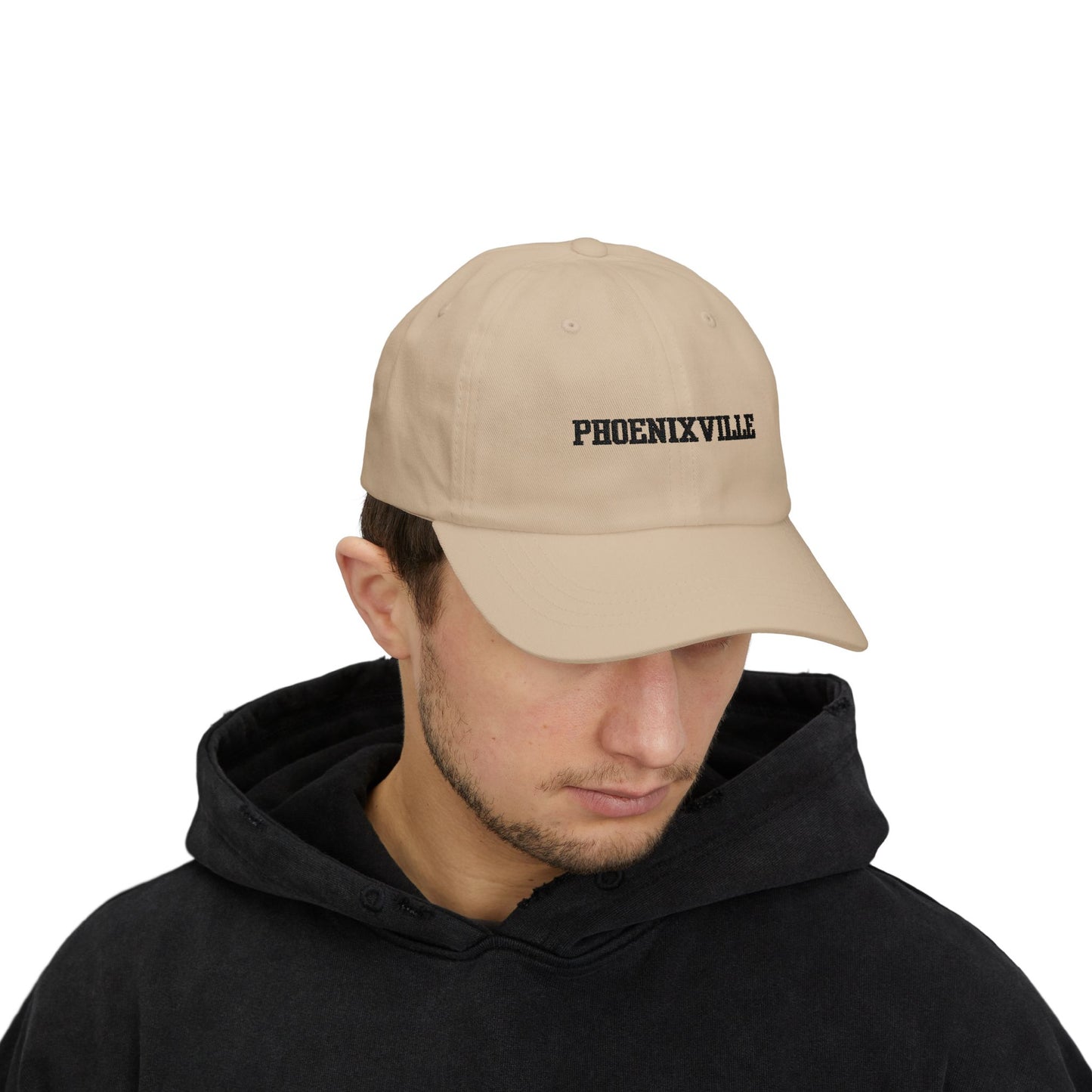 Phoenixville Block Text Classic Dad Cap